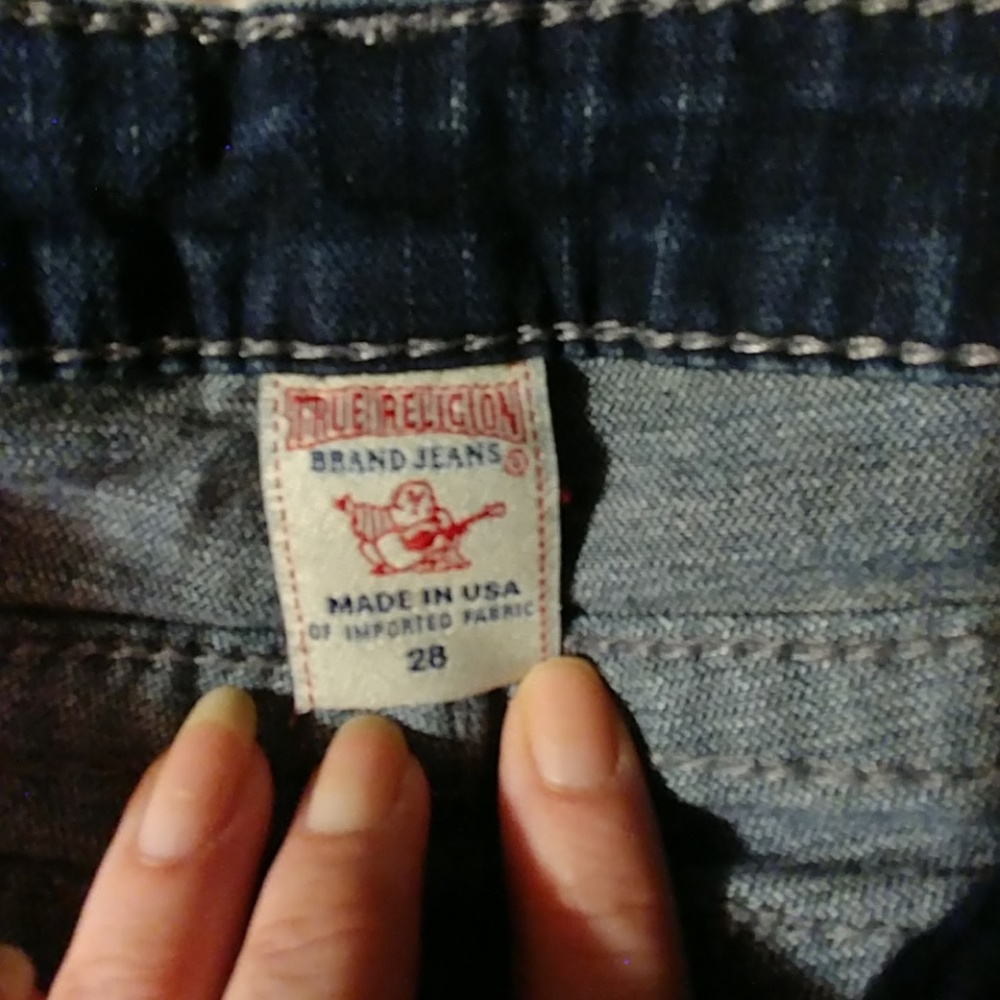 Excellent condition authentic True Religion jeans